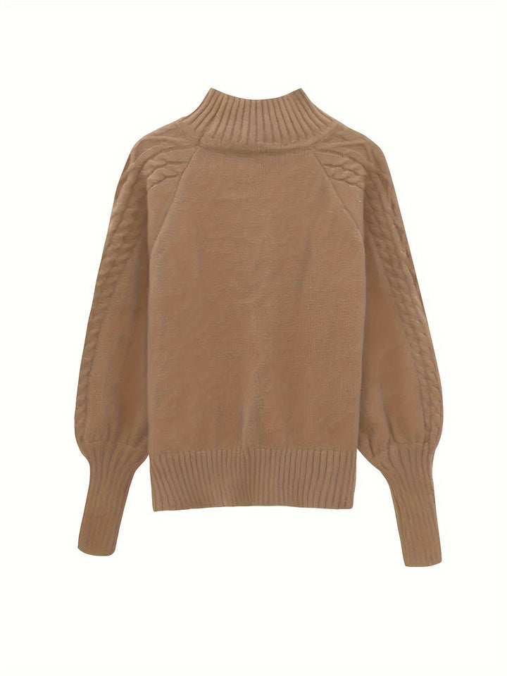 Linnea™ | Elegant sweater med fletmønster