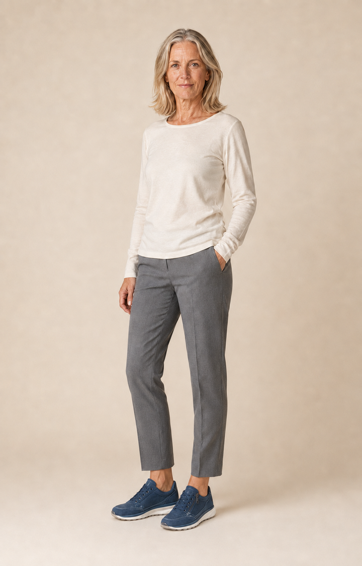 Ida | Elegante sneakers med lynlås