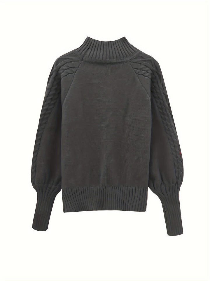 Linnea™ | Elegant sweater med fletmønster