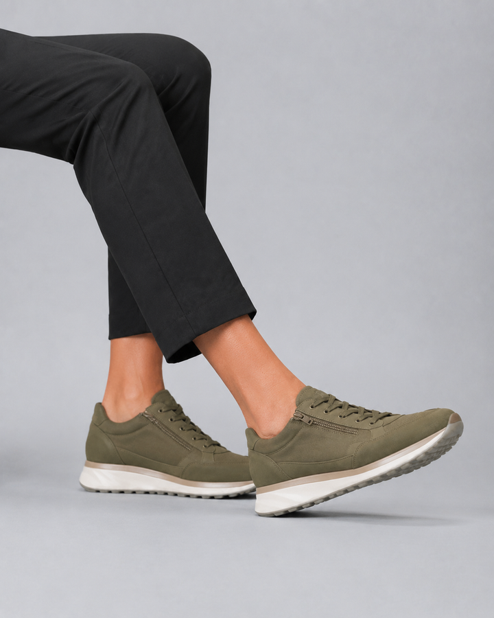 Ida | Elegante sneakers med lynlås