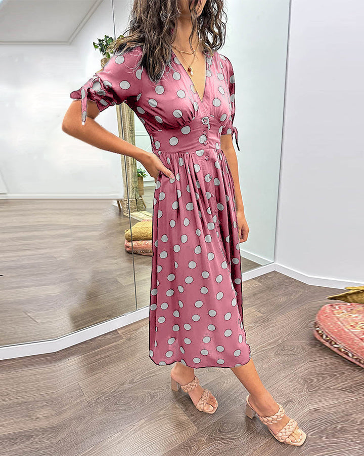 Josefin™ | Button-Down Midi Kjole