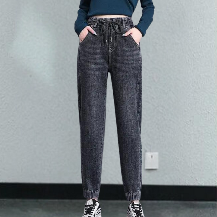 Louise™ | Stilfulde Denim Jogger Bukser