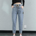 Louise | Stilfulde Denim Jogger Bukser