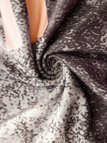 Mara™ | Trøje med grafisk print og lynlås