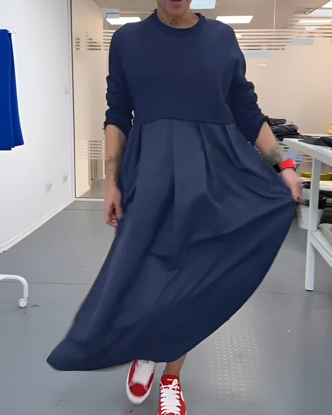 Laluna™ | Casual plisseret maxikjole