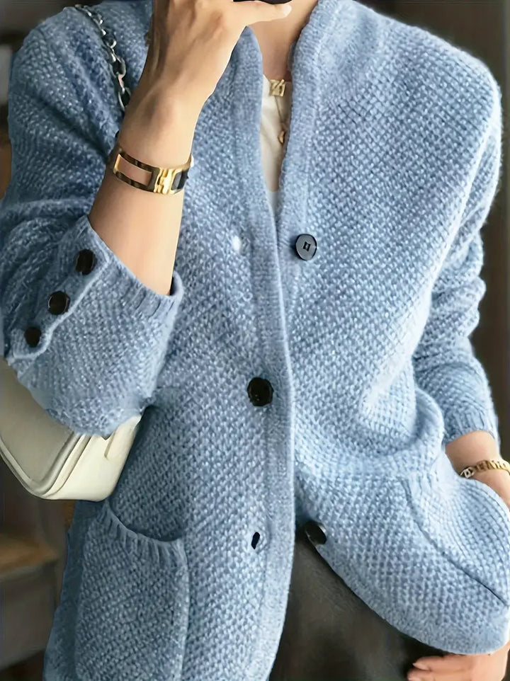 Claire™ | Elegant Cardigan med kasjmirmix