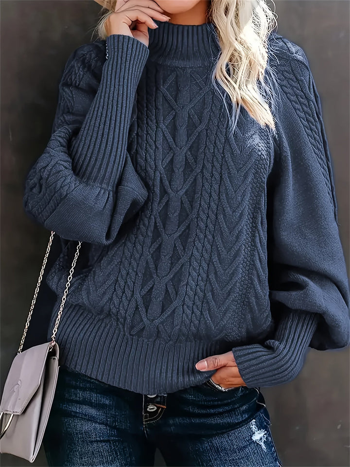Linnea™ | Elegant sweater med fletmønster