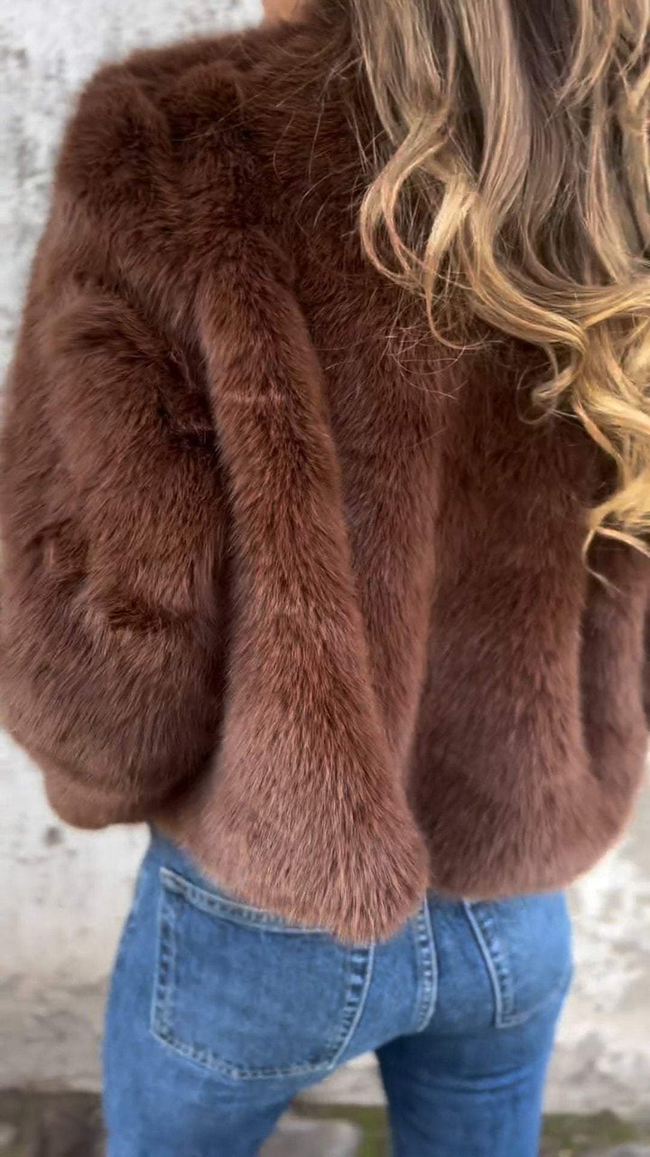 Sarah™ | Faux Fur Jakke