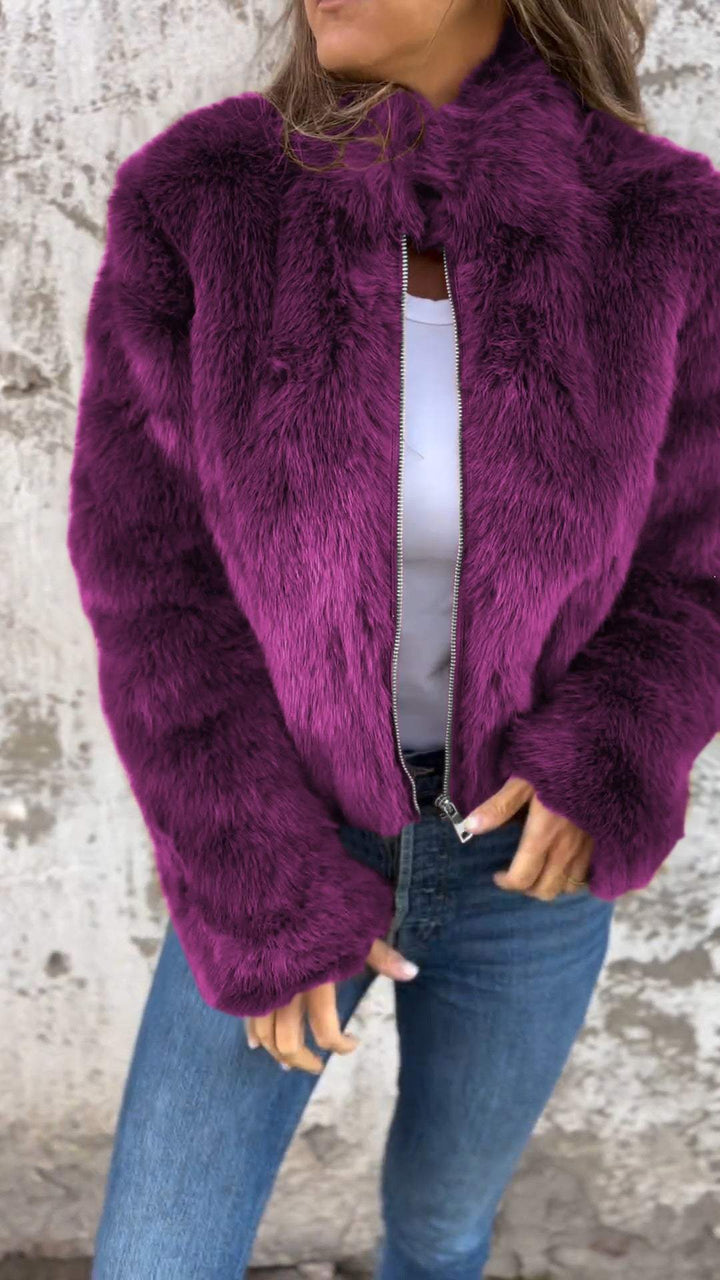 Sarah™ | Faux Fur Jakke