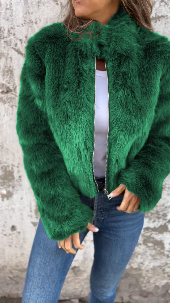 Sarah™ | Faux Fur Jakke