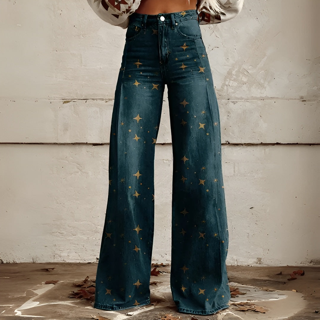 Mila™ | Vintage Brede Ben Jeans