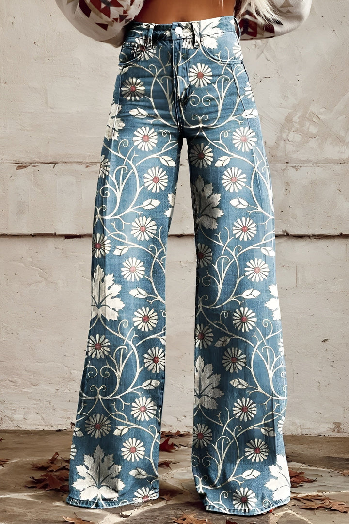 Mila™ | Vintage Brede Ben Jeans