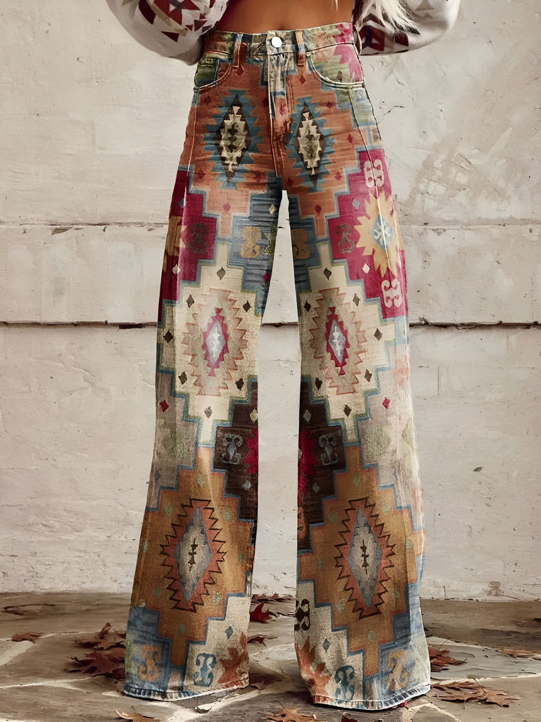 Mila™ | Vintage Brede Ben Jeans