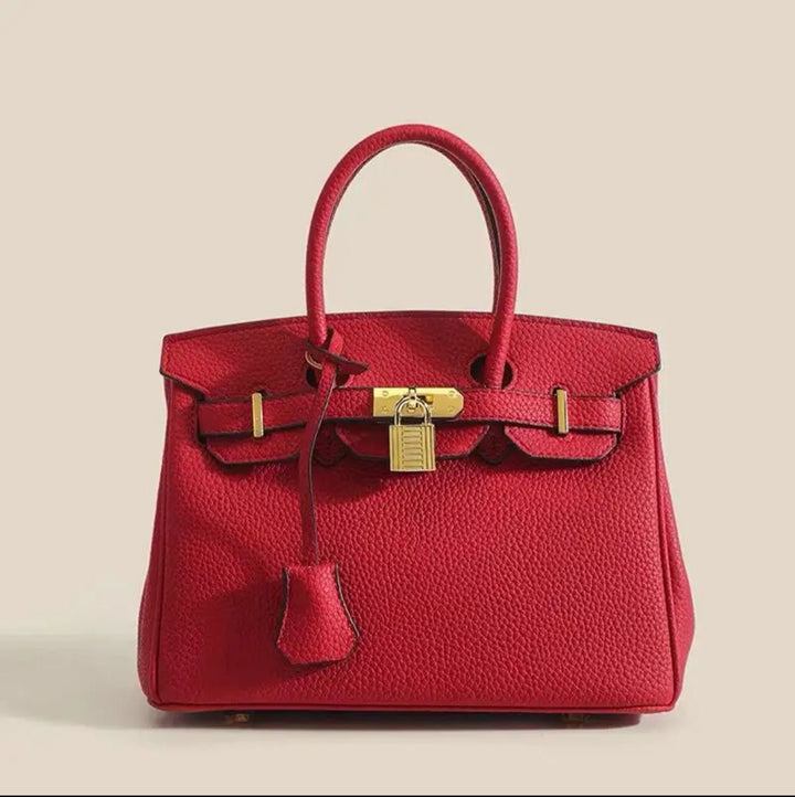 Nina™ | Klassisk Læder Håndtaske