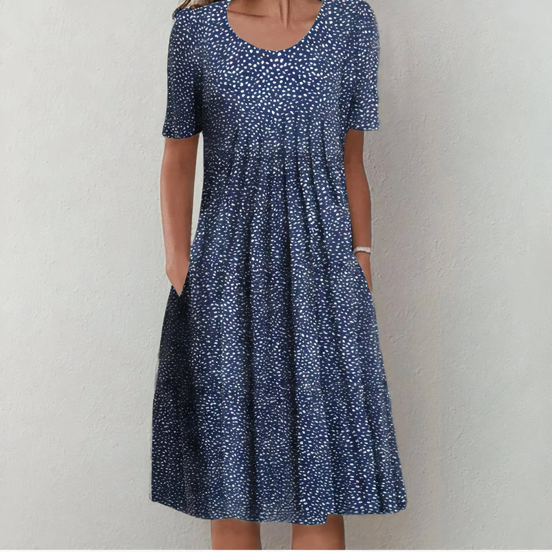 Nicolina | Sommerkjole med blomsterprint
